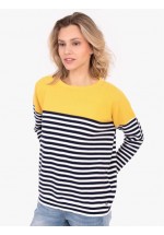 Brakeburn Sea Holly Jumper (Navy/Yellow) SS22